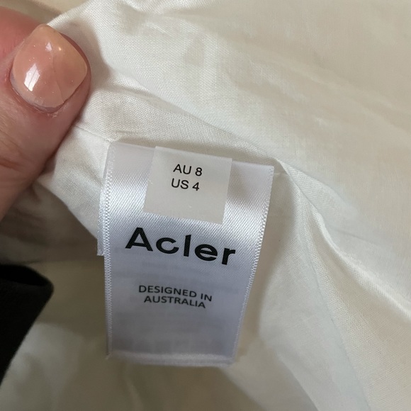 ❌SOLD❌Acler Bastia Dress White Corset Mini Boho - Picture 6 of 16